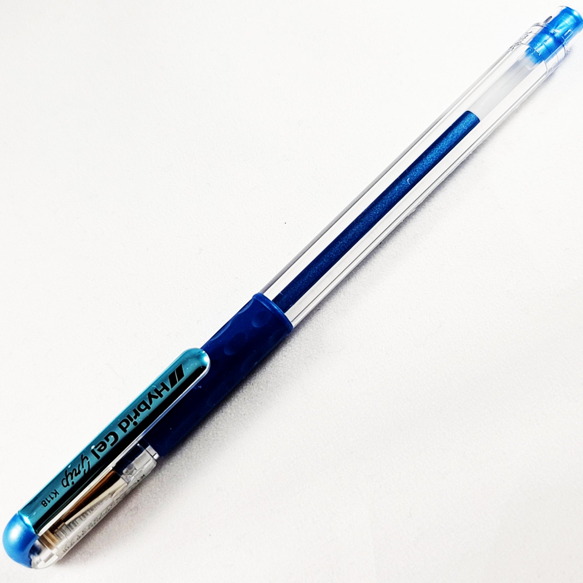 Pentel Hybrid Gel Grip Metallic Penwish